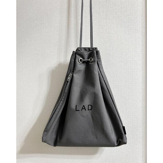 LAD MUSICIAN(ラッドミュージシャン)のLAD MUSICIAN 即完売 22SS DRAWSTRING BAG メンズのバッグ(ショルダーバッグ)の商品写真