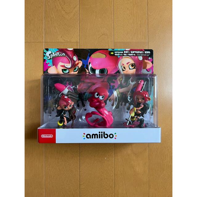 amiibo トリプルセット（スプラトゥーンシリーズ）タコガールタコボーイタコ