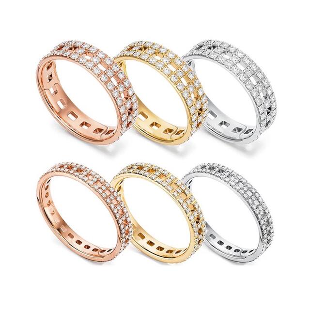 Tiffany & Co.(ティファニー)のAAAジルコニア　スターリングシルバー925  　リング　US7 レディースのアクセサリー(リング(指輪))の商品写真