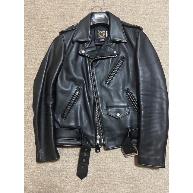 schott(ショット)のSohott  ショットライダース 613ust  BLACK サイズ 38 メンズのジャケット/アウター(ライダースジャケット)の商品写真