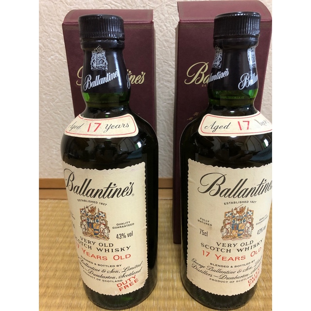 終売品 バランタイン17年 ベリーオールド 2本セット