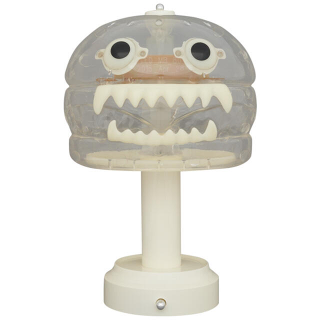 UNDERCOVER(アンダーカバー)のUNDERCOVER HAMBURGER LAMP CLEAR x2 クリア インテリア/住まい/日用品のライト/照明/LED(テーブルスタンド)の商品写真