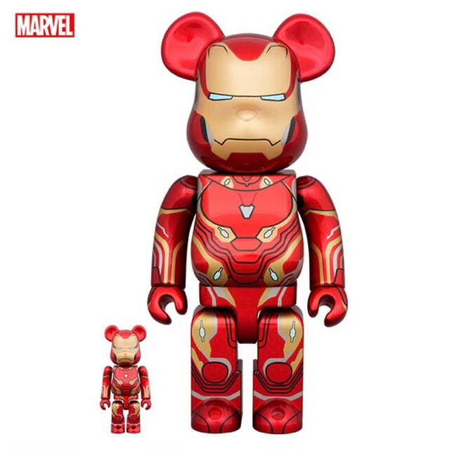 BE@RBRICK IRON MAN MARK 50 100％ & 400％