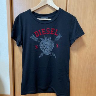 Diesel Tシャツ　薔薇　バラ　白