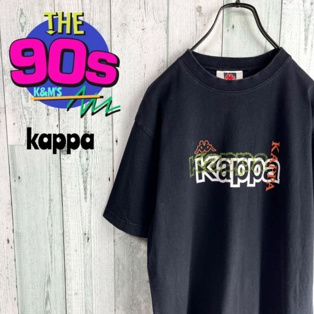 Kappa(カッパ)の90's kappa カッパ　ビッグロゴ　ヴィンテージ  Tシャツ メンズのトップス(Tシャツ/カットソー(半袖/袖なし))の商品写真