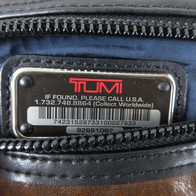 TUMI(トゥミ)のトゥミ TUMI KNOXノックス レザー バックパック リュック メンズのバッグ(バッグパック/リュック)の商品写真