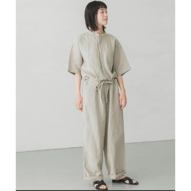 かぐれ(カグレ)のリネンジャンプスーツ レディースのパンツ(オールインワン)の商品写真