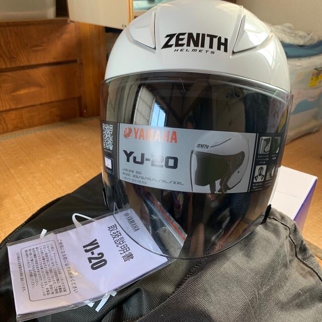 YAMAHA YJ-20ヘルメット未使用 Lサイズ