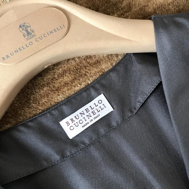 BRUNELLO CUCINELLI(ブルネロクチネリ)のブルネロクチネリ　2019  シルクワンピース レディースのワンピース(ロングワンピース/マキシワンピース)の商品写真