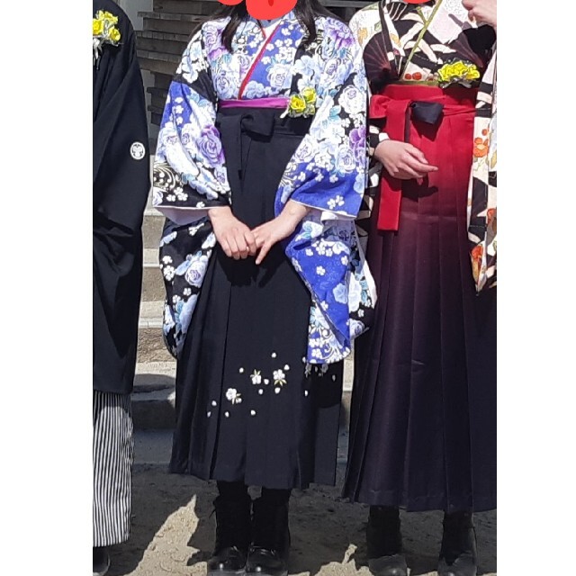 袴　卒業式6点セット レディースの水着/浴衣(着物)の商品写真