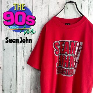 ショーンジョン(Sean John)の90's Sean John ショーンジョン　USA製　初期　ビッグロゴTシャツ(Tシャツ/カットソー(半袖/袖なし))