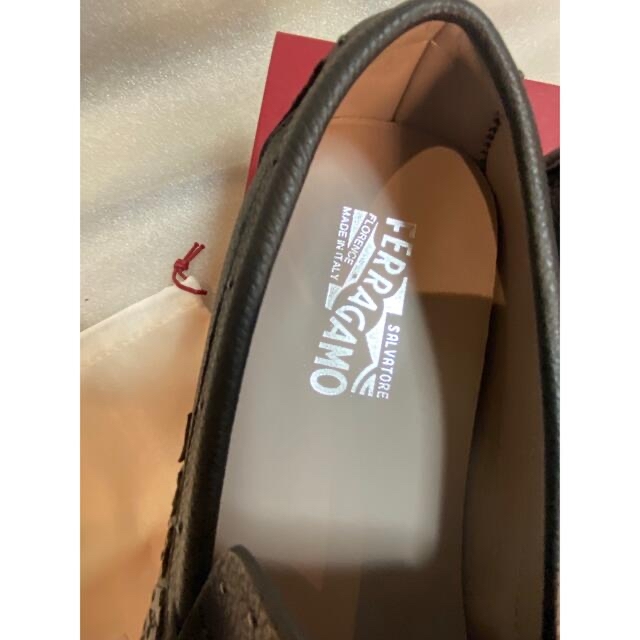 Salvatore Ferragamo(サルヴァトーレフェラガモ)の新品　サルヴァトーレ フェラガモ モカシン　ドライビングシューズ メンズの靴/シューズ(スリッポン/モカシン)の商品写真