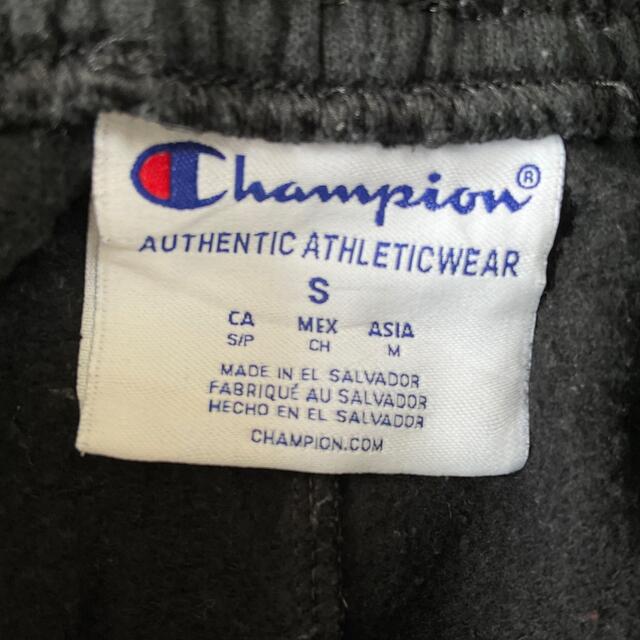 Champion(チャンピオン)のchampion チャンピオン　ジョガーパンツ　スウェットパンツ　S ブラック メンズのパンツ(スラックス)の商品写真