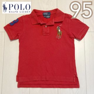 ポロラルフローレン(POLO RALPH LAUREN)の大人気❤️ポロ ラルフローレン ポロシャツ 95 赤(Tシャツ/カットソー)