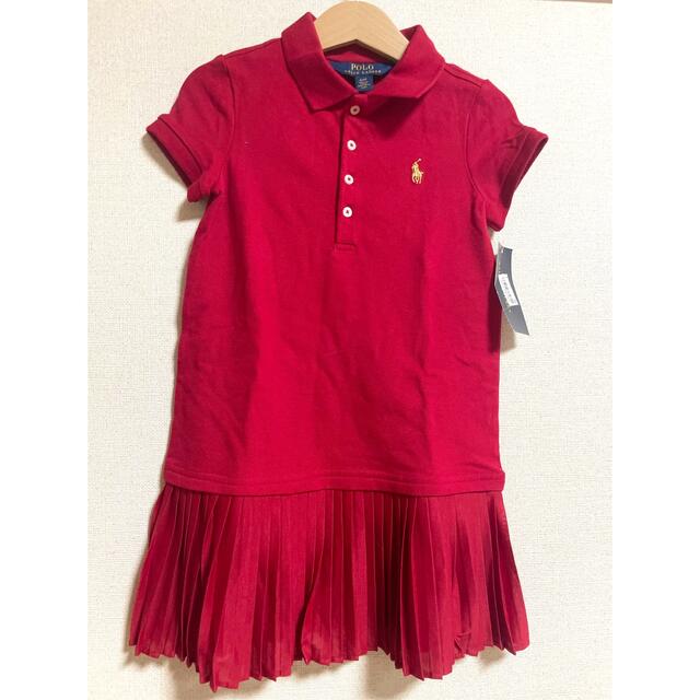 POLO RALPH LAUREN(ポロラルフローレン)の新品ラルフローレン　ワンピース キッズ/ベビー/マタニティのキッズ服女の子用(90cm~)(ワンピース)の商品写真