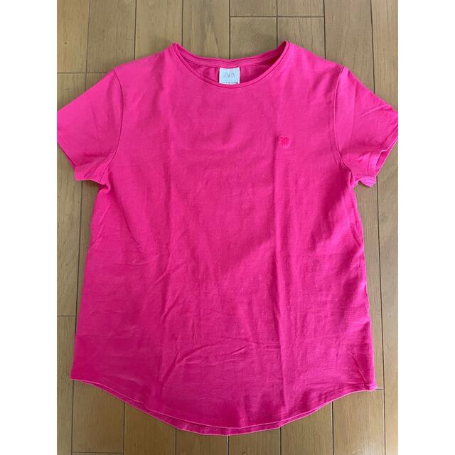 ZARA KIDS(ザラキッズ)のZARA Ｔシャツ　152 11〜12歳 キッズ/ベビー/マタニティのキッズ服女の子用(90cm~)(Tシャツ/カットソー)の商品写真