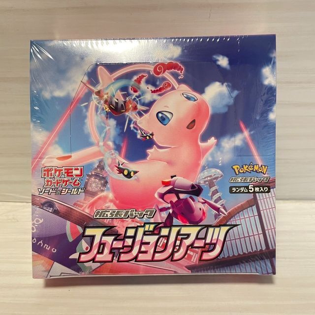 ポケモンカード フュージョンアーツ BOX シュリンク付き    ミュウ