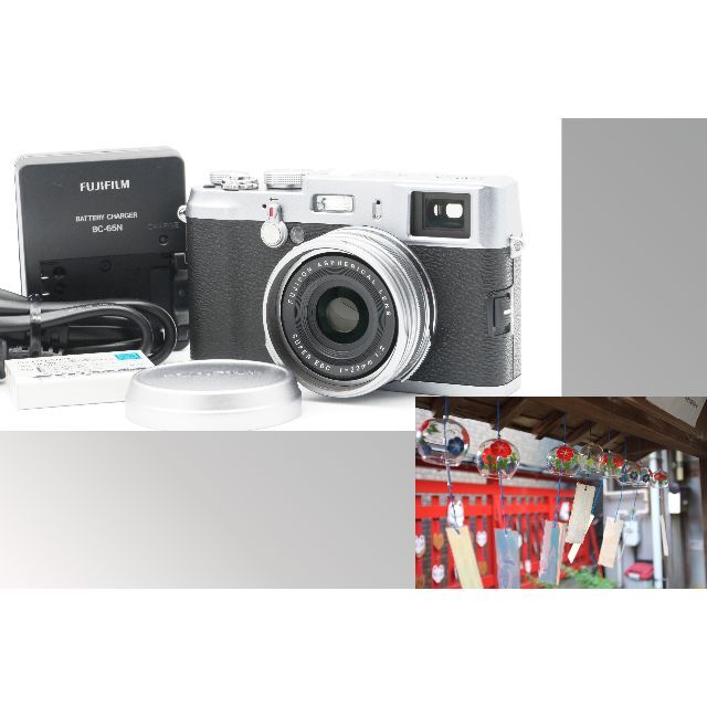 美品・試写済み フジフィルム FUJIFILM X100 光学ファインダー搭載