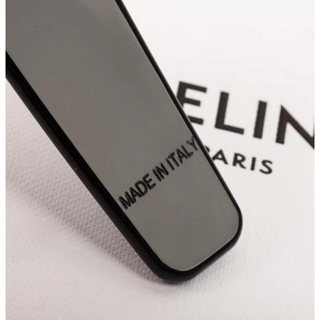 CELINE】 モノクローム ヘッドバンド カチューシャ CELINE】 モノクローム ヘッドバンド カチューシャ