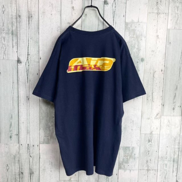 90's NIKE ナイキ  銀タグ　エアマックス初期　スウォッシュロゴTシャツ