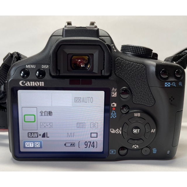 美品　ショット数少ない　Canon EOS kiss X3 ダブルレンズセット 3