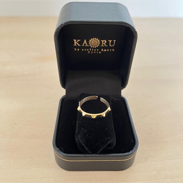 KAORU(カオル)の新品4万 KAORU スタッズ リング K10ピンクゴールド カオル レディースのアクセサリー(リング(指輪))の商品写真