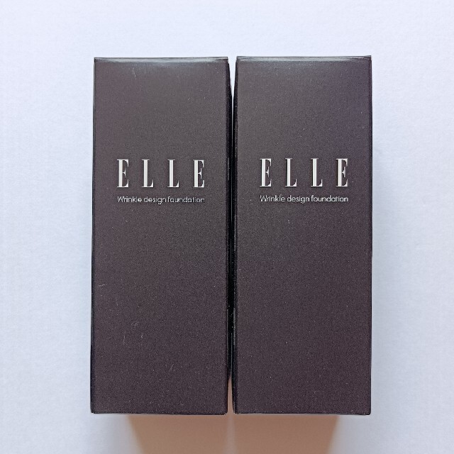 ELLE(エル)のエル リンクルデザインファンデーション15g×2本 コスメ/美容のベースメイク/化粧品(ファンデーション)の商品写真