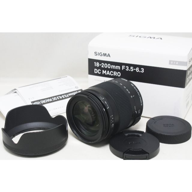 売れ筋】 sigma 18-200mm F3.5-6.3 DC OS HSM ニコン用