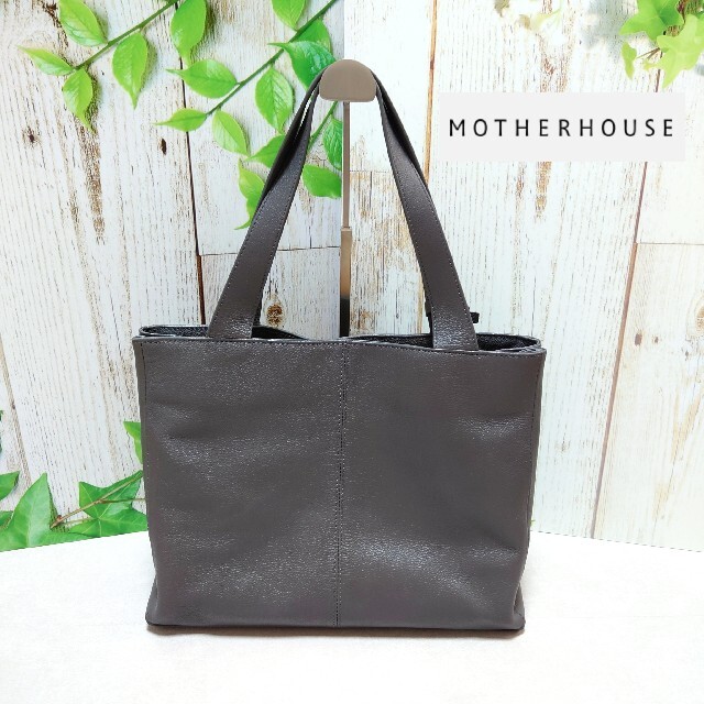 MOTHER HOUSE マザーハウス K ボックス トート 肩掛け レザー 愛用 www