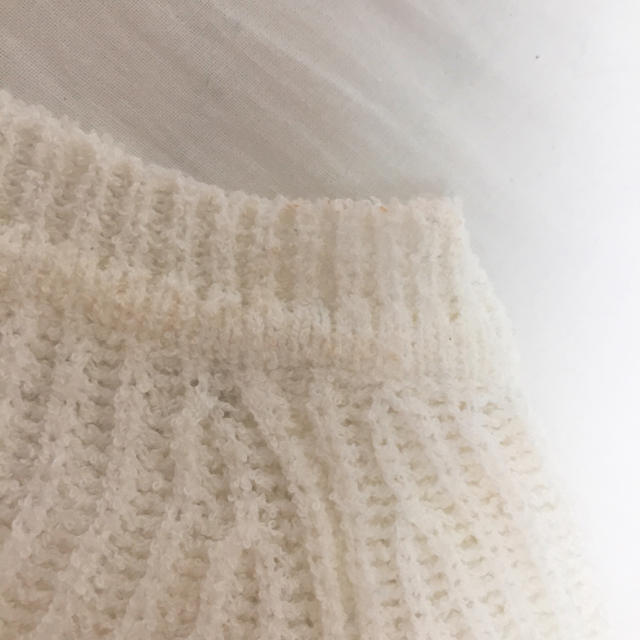 COCO DEAL(ココディール)のcocodeal 白ニット レディースのトップス(ニット/セーター)の商品写真