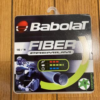 バボラ(Babolat)のバボラ　ガット　ファイバープレミアム130(テニス)