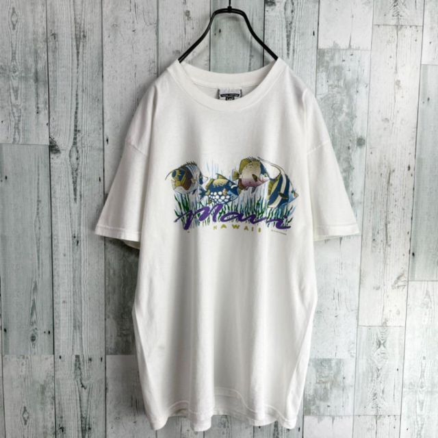 Lee(リー)の80's Lee リー　USA製　ハワイ　ディスカス ヴィンテージTシャツ メンズのトップス(Tシャツ/カットソー(半袖/袖なし))の商品写真