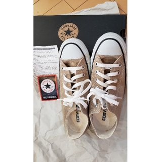 コンバース(CONVERSE)のCONVERSE　オールスター　ベージュ　23,5cm(スニーカー)