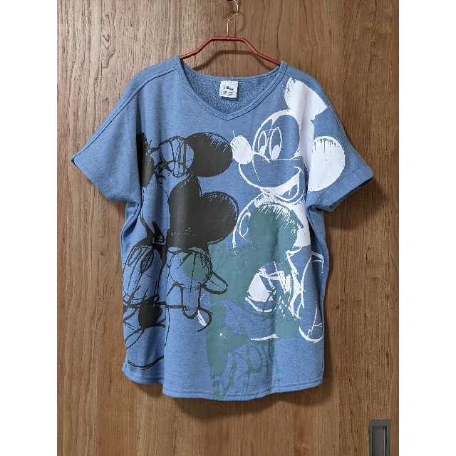 Disney(ディズニー)のDisney Fantasy shop★ミッキーBIGプリントスウェットTシャツ レディースのトップス(カットソー(半袖/袖なし))の商品写真