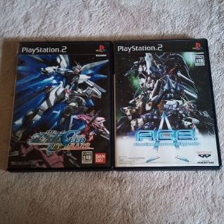 プレイステーション2(PlayStation2)の機動戦士ガンダムSEED 連合VS.Z.A.F.T. と　A.C.E PS2(その他)