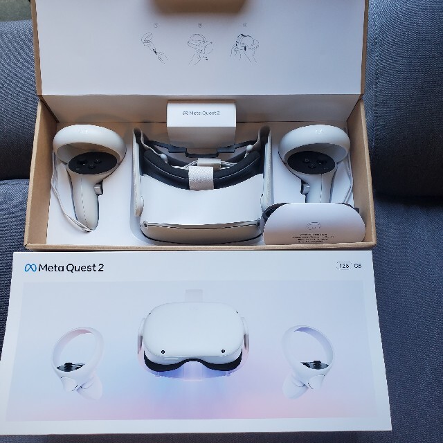 Oculus Quest 2 128GB エンタメ/ホビーのゲームソフト/ゲーム機本体(家庭用ゲーム機本体)の商品写真