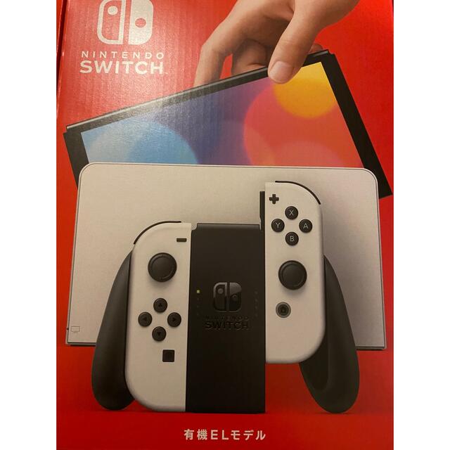 【新品】有機EL モデル Nintendo Switch スイッチ 本体ホワイトゲームソフト/ゲーム機本体