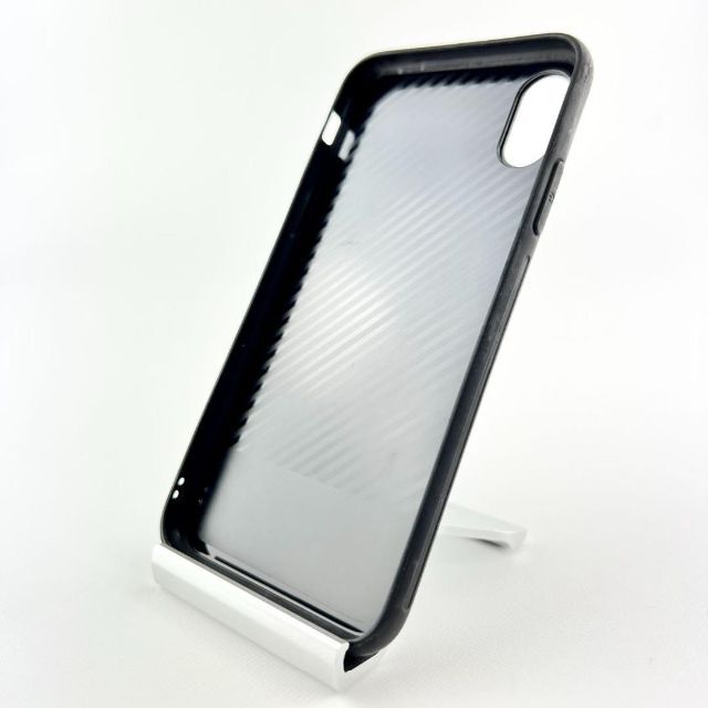 新品 iPhone X iPhone XS スマホケース ブラック 高級 上質 スマホ/家電/カメラのスマホアクセサリー(iPhoneケース)の商品写真