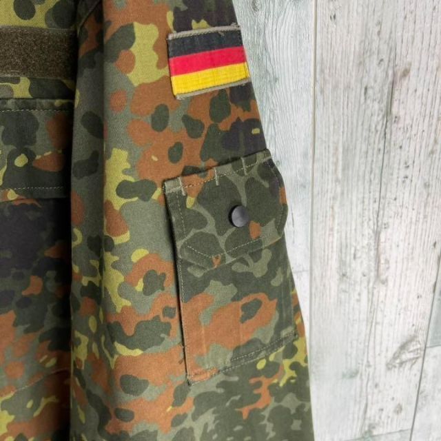 90's euro military ドイツ軍　将校　国旗　ミリタリーシャツ