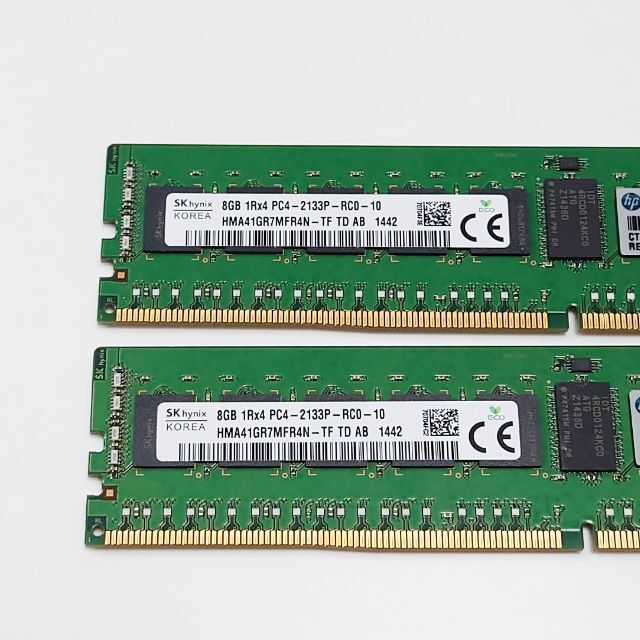 SKhynix 16GB (8x2) DDR4-2133 RDIMM B2-89 1