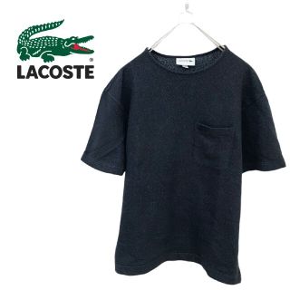 ラコステ(LACOSTE)の【LACOSTE】ポケット付き ロゴ刺繍Tシャツ(Tシャツ/カットソー(半袖/袖なし))