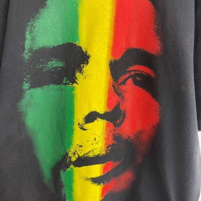 80's GTS Bob Marley ボブマーリー　ラスタカラー Tシャツ