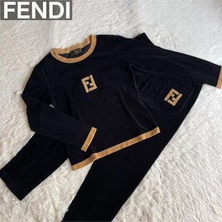 国内正規品 【美品】 フェンディ FENDI ベロア カットソー スウェット