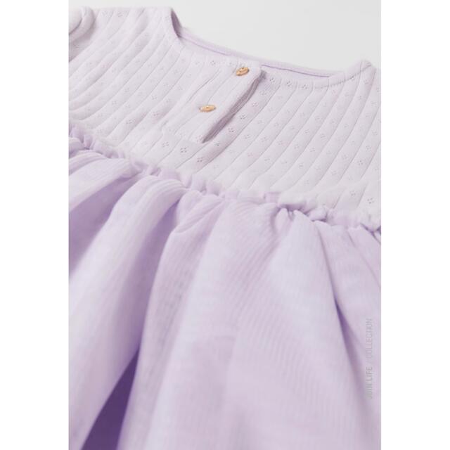 ZARA KIDS(ザラキッズ)のザラ ベビー チュール ワンピース キッズ/ベビー/マタニティのキッズ服女の子用(90cm~)(ワンピース)の商品写真