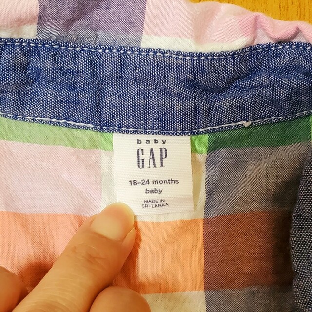 babyGAP(ベビーギャップ)の【専用】baby GAP ワンピース110cm 女子+ロンパース90cm 男子 キッズ/ベビー/マタニティのキッズ服女の子用(90cm~)(ワンピース)の商品写真