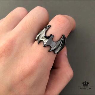 バッドリング こうもりリング 蝙蝠 フリーサイズ バッド ヴァンパイア 悪魔(リング(指輪))