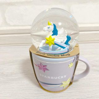 スターバックスコーヒー(Starbucks Coffee)の【ぴっさん様専用】STARBUCKS  スノーグローブ&マグペガサス(グラス/カップ)