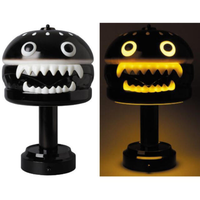 UNDERCOVER HAMBURGER LAMP BLACK