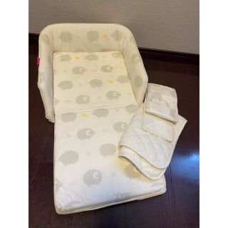 カトージ(KATOJI)のファルスカ☆ベッドインベッド★添い寝bed(ベビー布団)