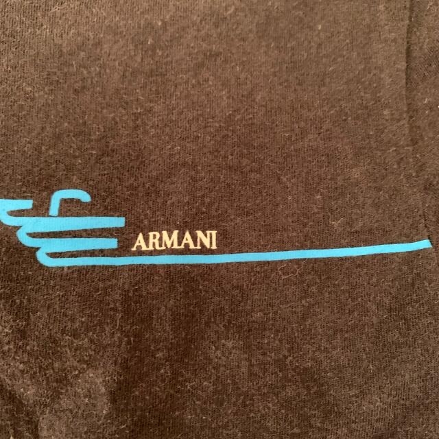 ARMANI JUNIOR(アルマーニ ジュニア)のゆのみちゃわん　様専用‼️アルマーニ　Tシャツ   4A   106cm    キッズ/ベビー/マタニティのキッズ服男の子用(90cm~)(Tシャツ/カットソー)の商品写真